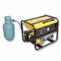 Gerador avaliado da gasolina do LPG do poder 5kw (WH6500E-X / LPG)